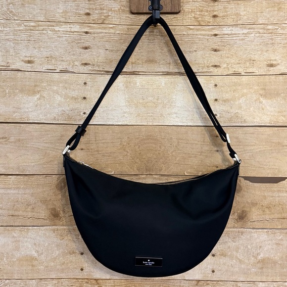 Kate Spade Carter Nylon Sling - Black NWT - Picture 6 of 16